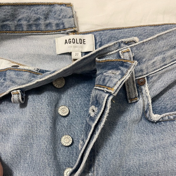 AGOLDE CRISS CROSS STRAIGHT JEAN - Picture 7 of 10